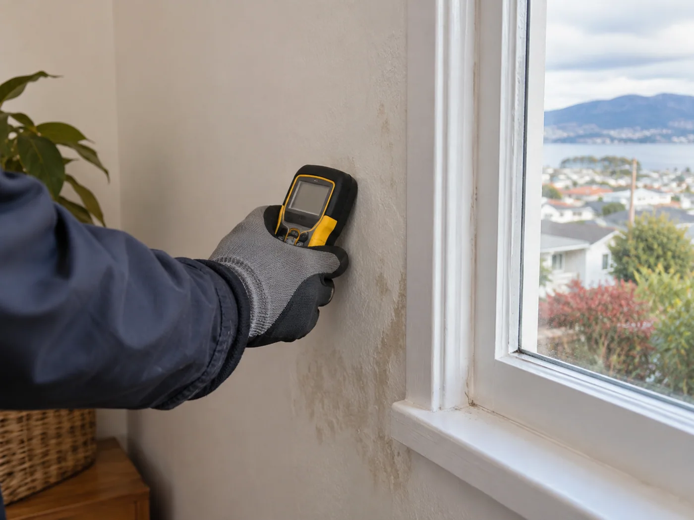 Illustrative moisture assessment service in Hobart